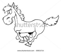 236x201 Funny Cartoon Horses