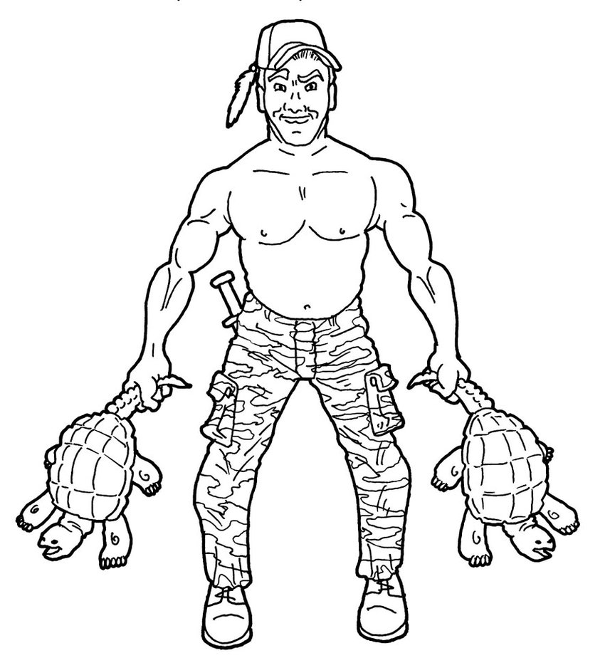 864x924 Turtle Man Kentucky 1 By Sonicblaster59