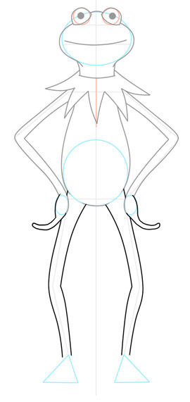 270x571 Kermit The Frog Cartoon Drawing Lesson