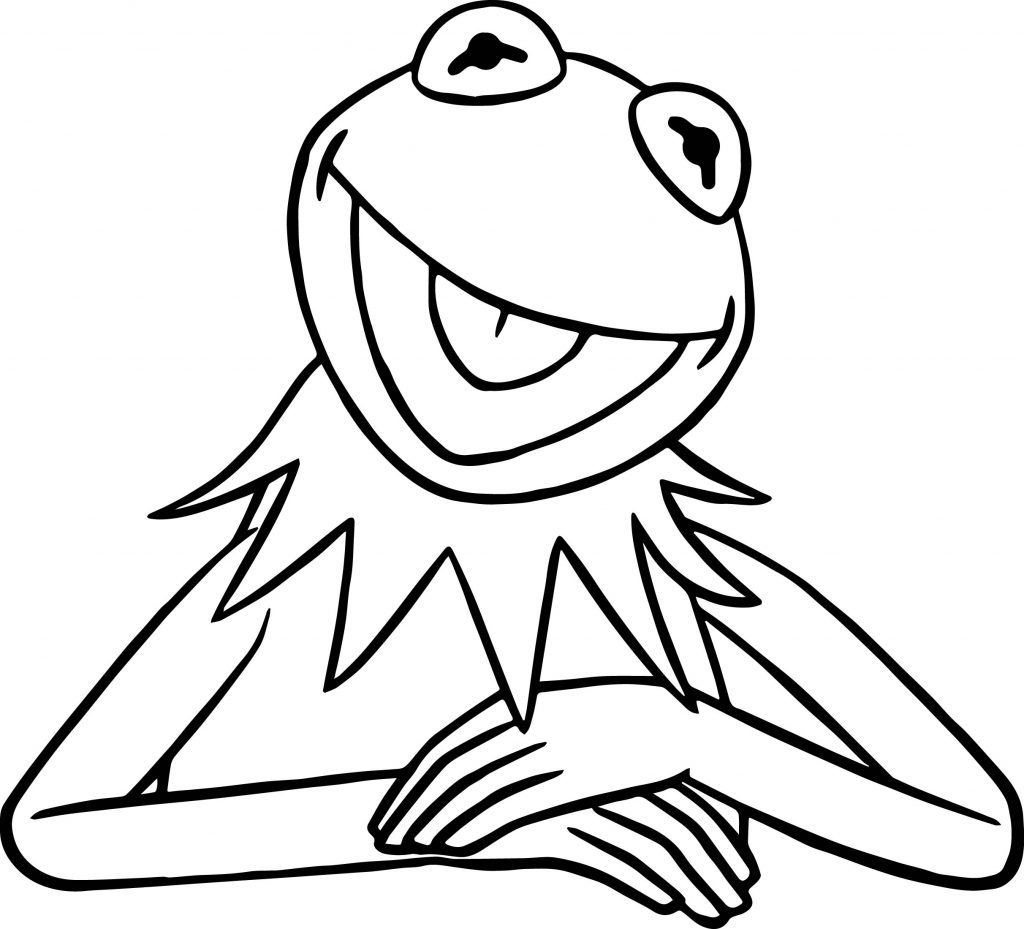 1024x929 Kermit The Frog Coloring Pages To Print Coloring Page For Kids