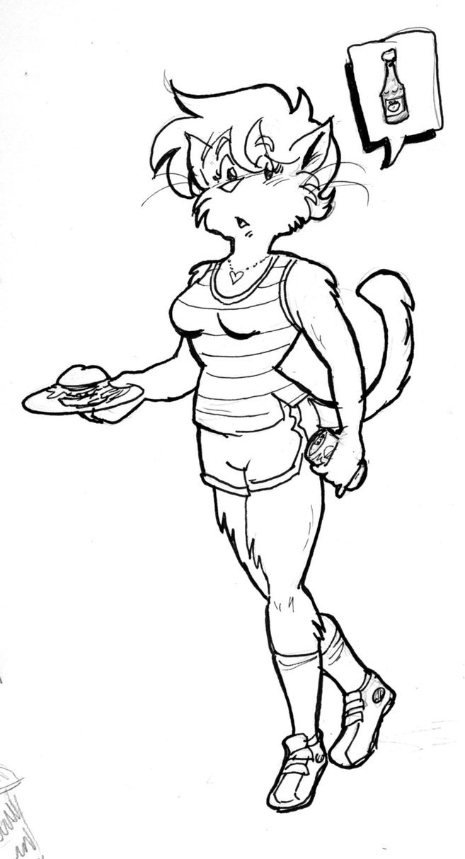 657x1214 Where's The Ketchup By Kurtoons