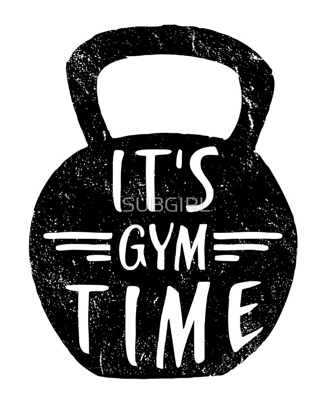 649x800 Vintage Kettlebell, Its Gym Time Art Prints By Subgirl Redbubble