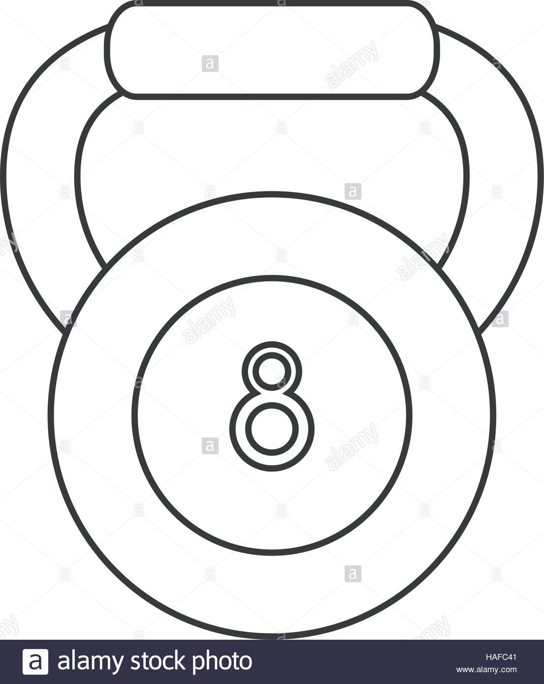 1105x1390 Outline Kettlebell Weight Fitness Gym Icon Stock Vector Art