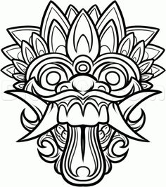 236x267 Balinese Mask Crafts For Kids Classroom Ideas