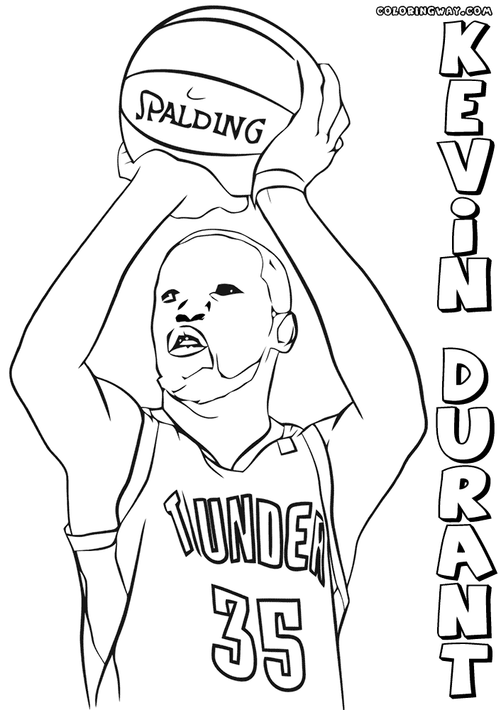 Kevin Durant Drawing at GetDrawings | Free download
