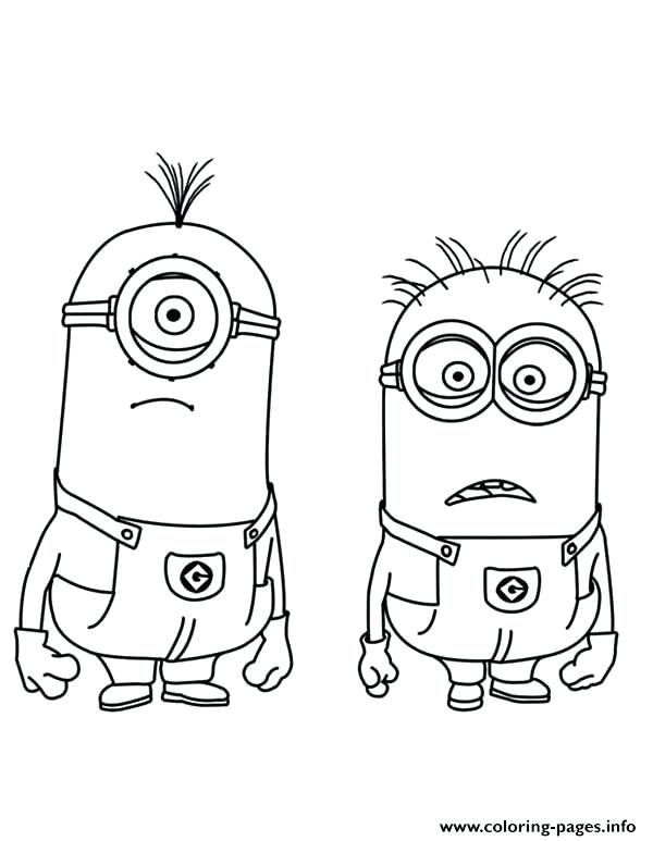 600x773 Minion Coloring Pages Evil Minion Despicable Me 2 Coloring Pages