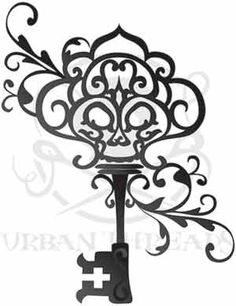 236x306 Drawn Key Skeleton Key