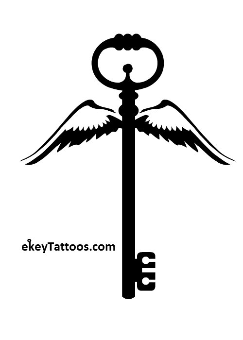 500x700 Funky Key Tattoo Design In 2017 Real Photo, Pictures, Images
