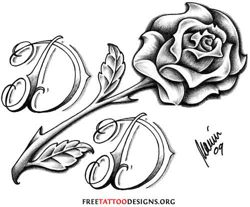 500x414 50 Rose Tattoos + Meaning