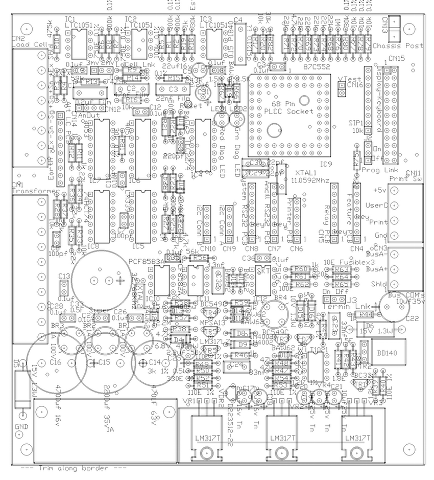 850x939 Circuit Design Collection Airborn Electronics Keyboard Section