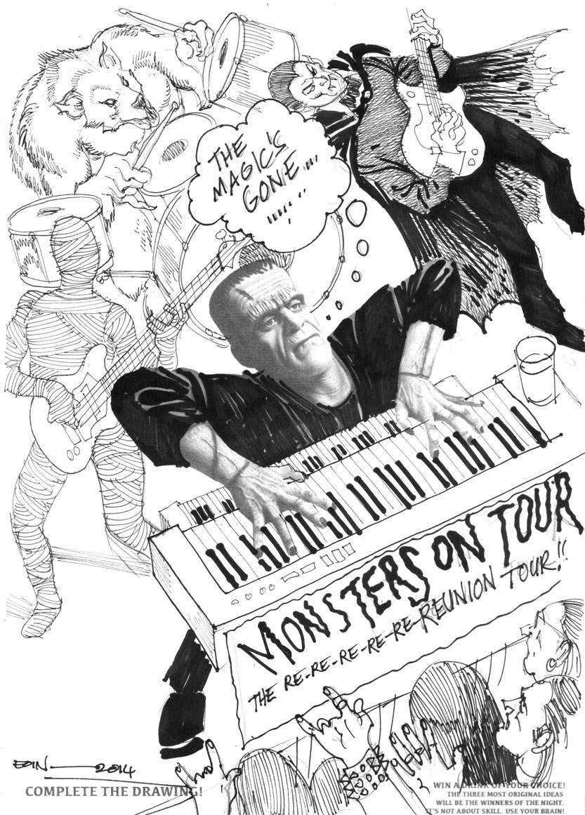 833x1161 Drink Amp Draw Corkcomplete The Drawing On Behance