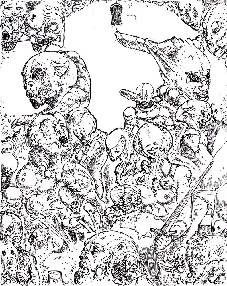 797x1003 Keyhole World By Leothefox