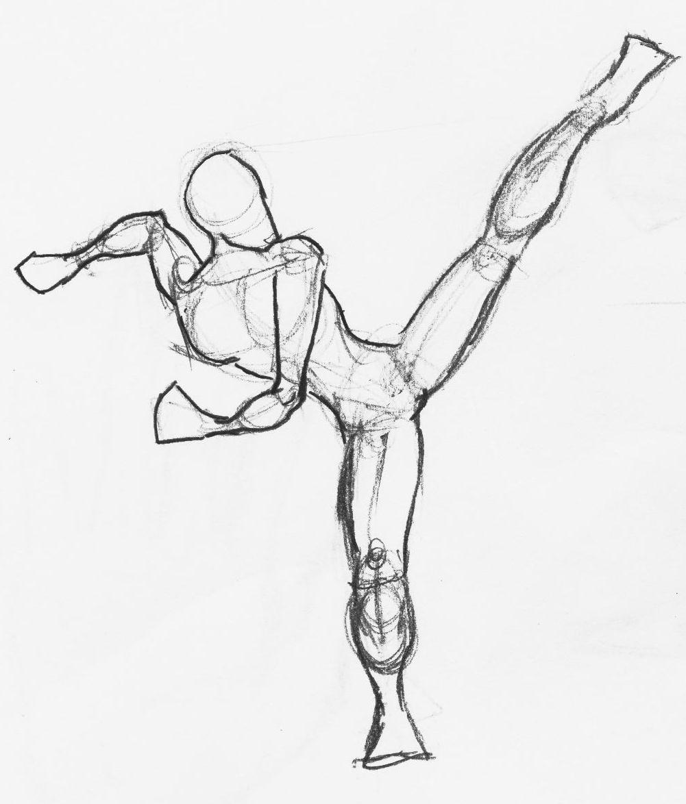 1001x1174 High Kick By Davian714