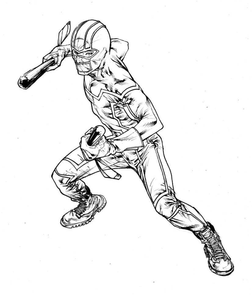 826x968 Kickass By Spiderguile