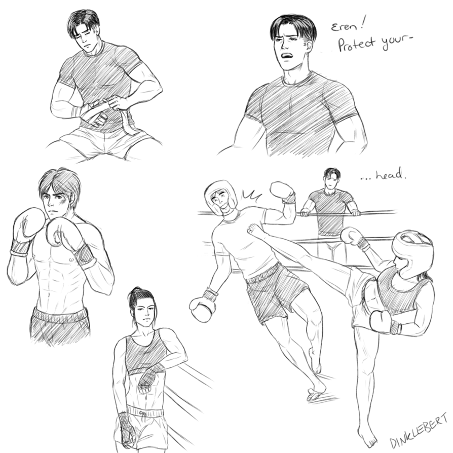 894x894 Kickboxing Au By Dinklebert