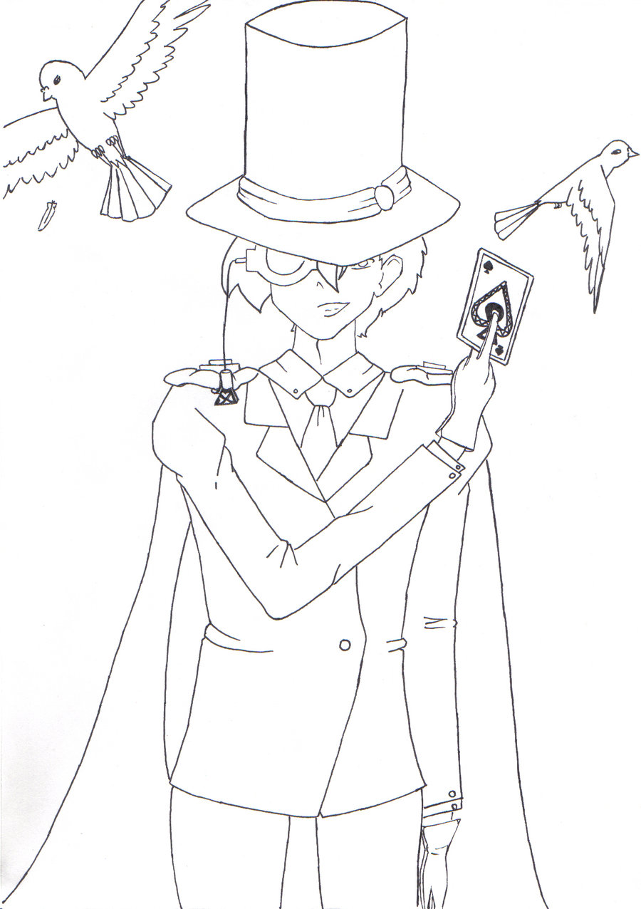 900x1276 Kaitou Kid By I Love Drawing Dp