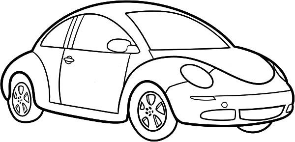 600x289 Car Coloring Template Car Coloring Pages Printable