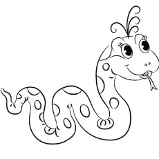 230x230 Top 25 Free Printable Snake Coloring Pages Online