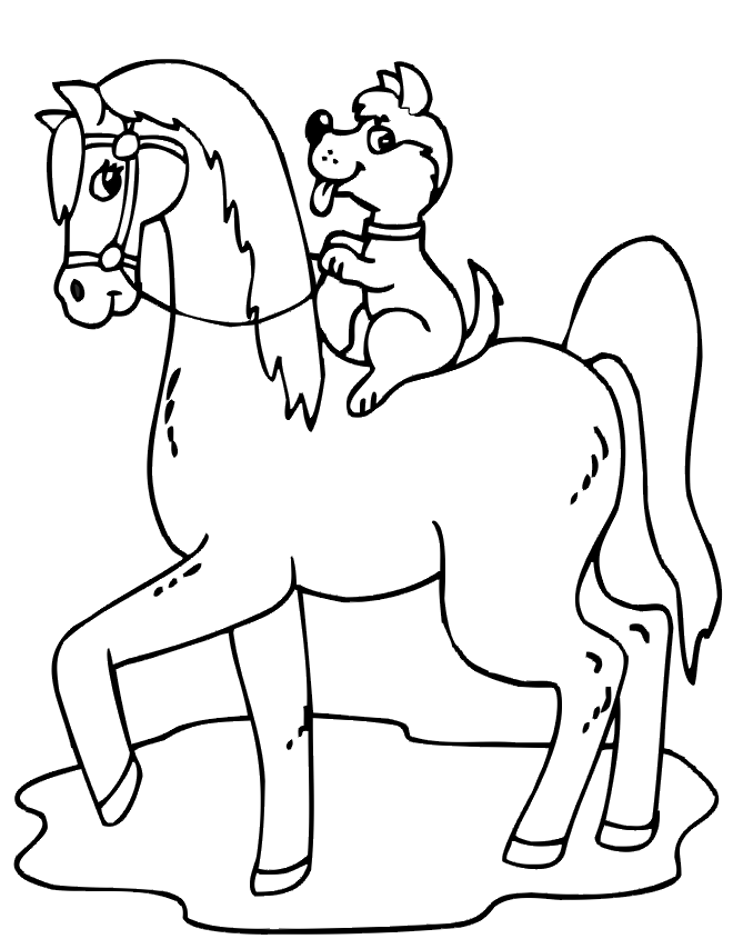660x854 Free Printable Horse Coloring Pages For Kids