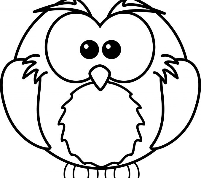 678x600 Colouring Pages Owl Kids Coloring