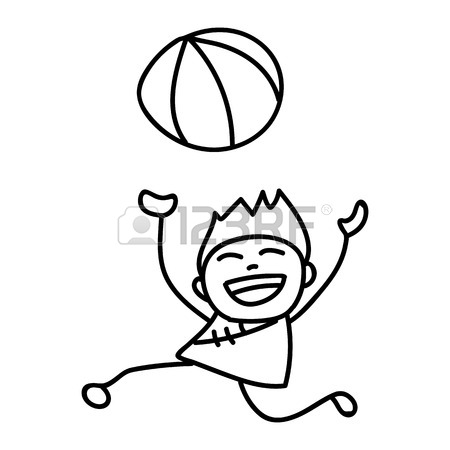 450x450 Set Of Hand Drawing Cartoon Character Chinese People And Kids