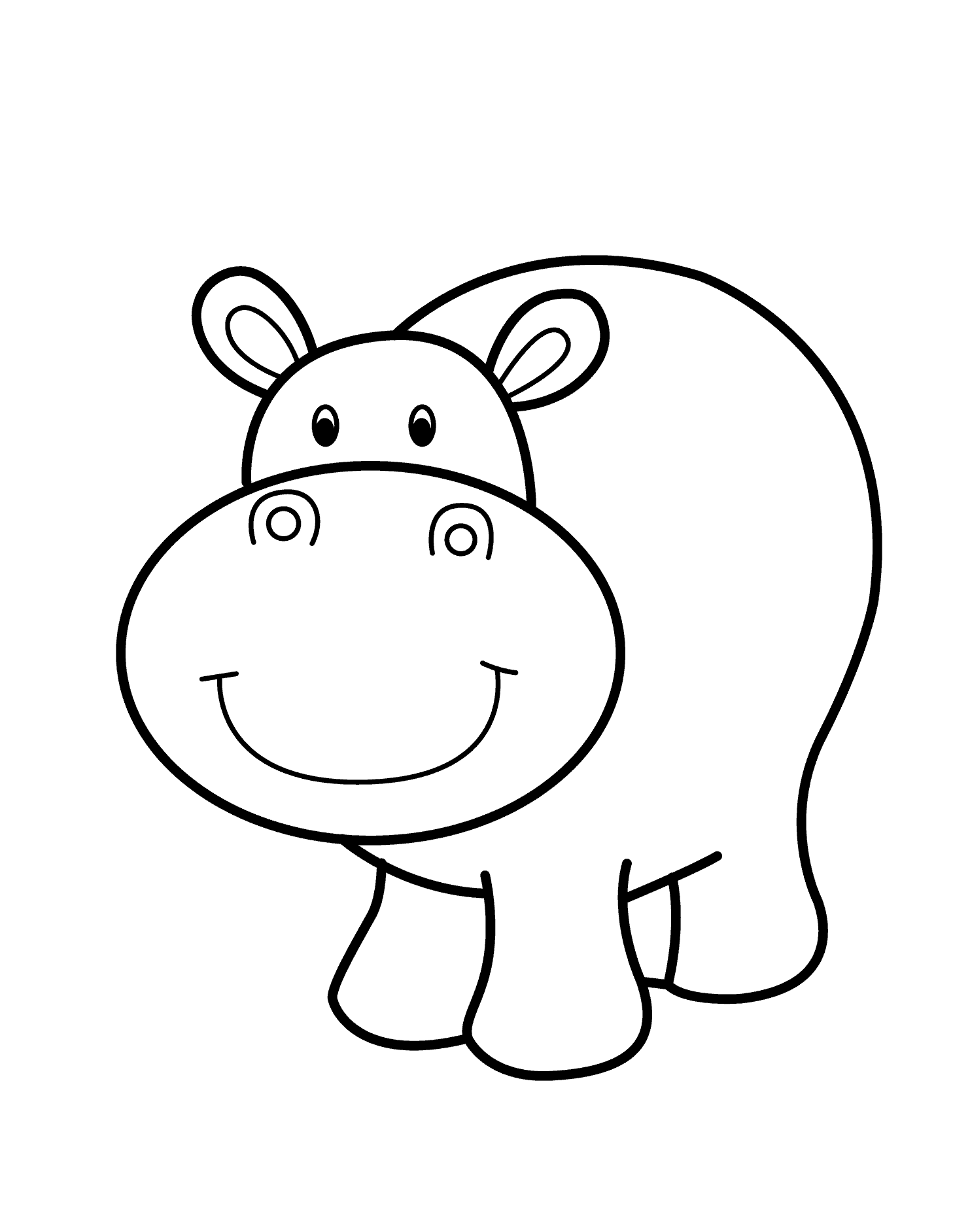 Cute Animals To Draw For Kids