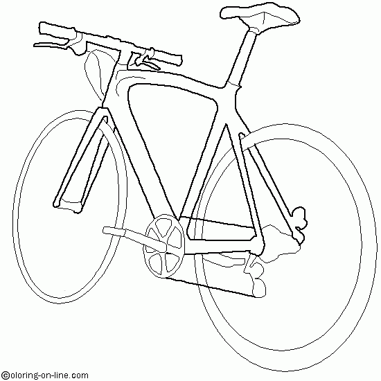 550x550 Bike,free,online,coloring,kids Coloring Drawings