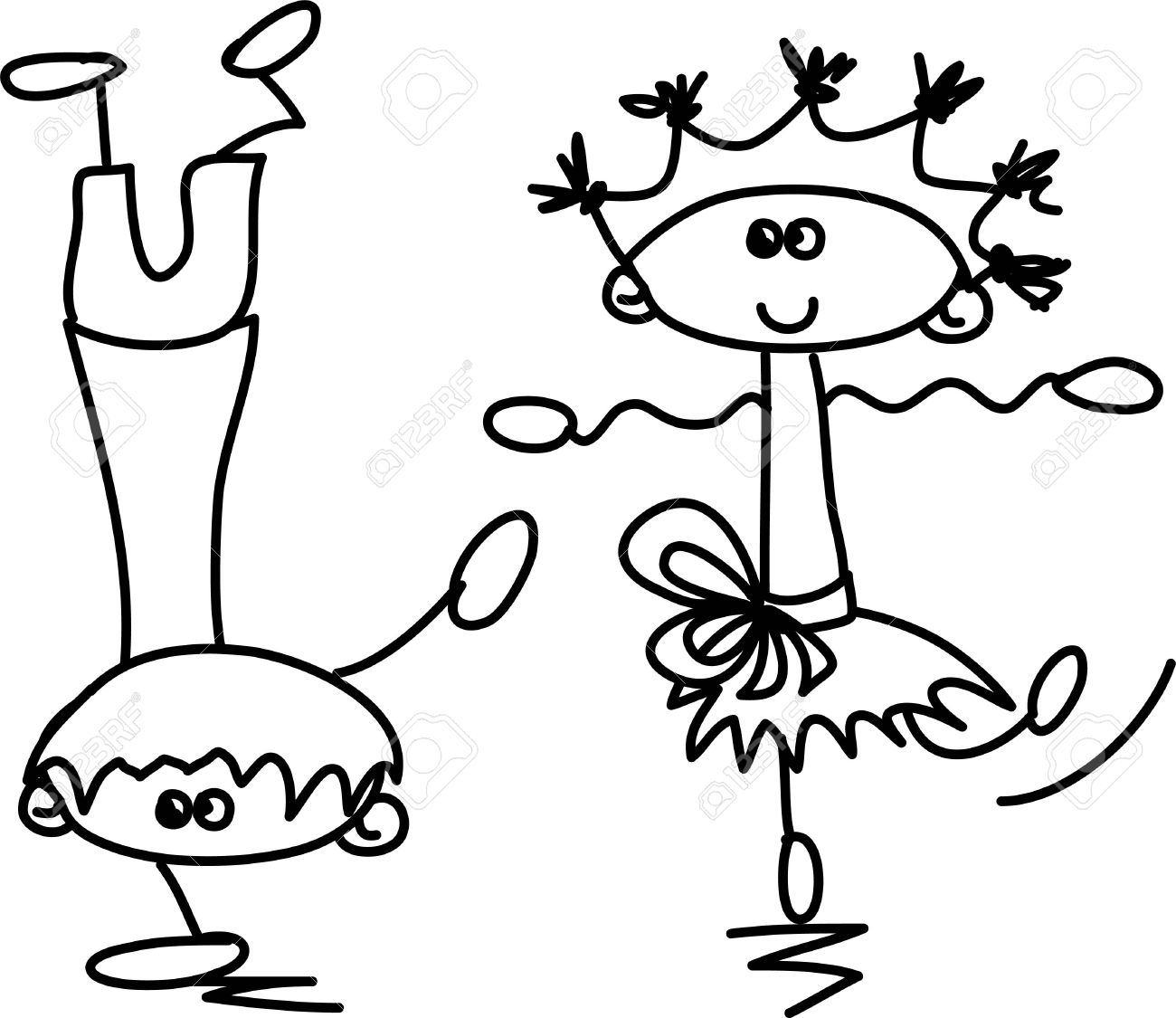 1300x1125 Cute Happy Cartoon Kids Royalty Free Cliparts, Vectors, And Stock