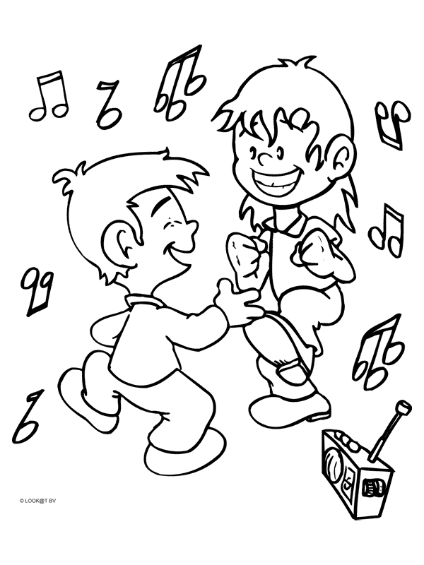 600x800 Dance Coloring Pages Dance Coloring Pages Dancing