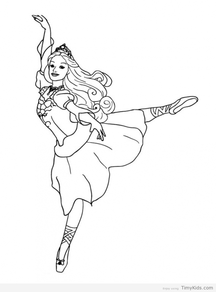 758x1024 Barbie Coloring Pages For Kids Timykids