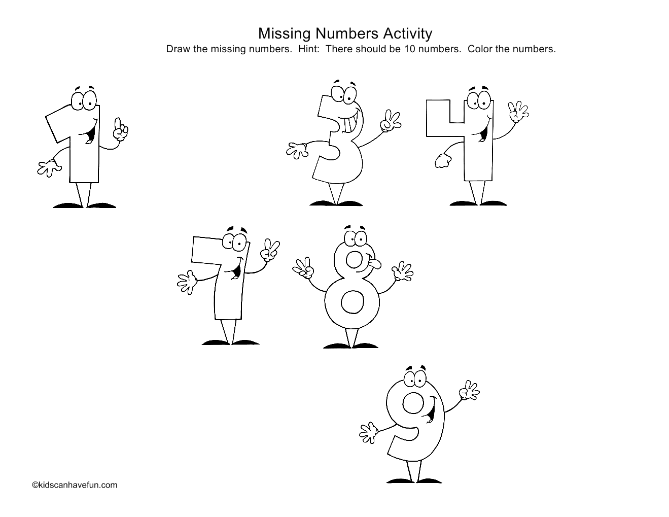 1319x1019 Learn Numbers Activities