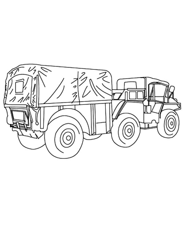 600x775 Army Car Coloring Pages For Kids Bulk Color