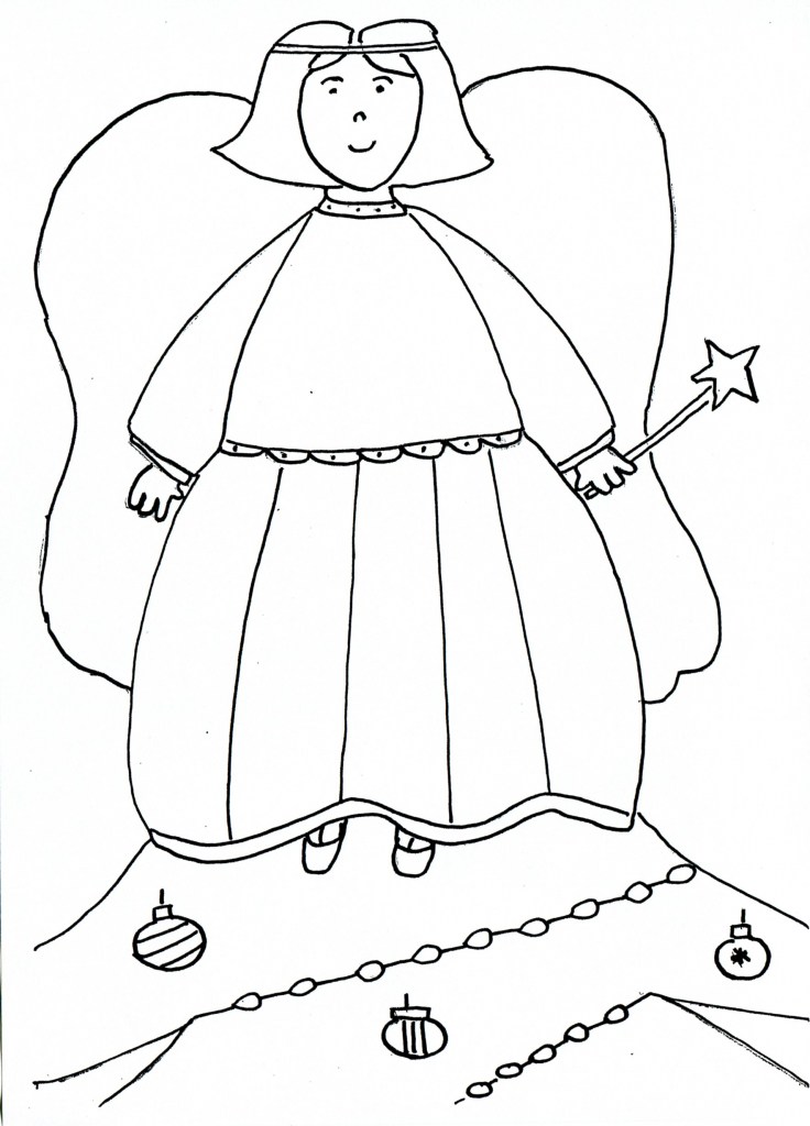 736x1024 Christmas Drawings For Children Merry Christmas And Happy New