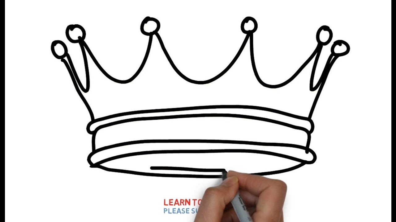 1280x720 Easy Step For Kids How To Draw A King's Crown