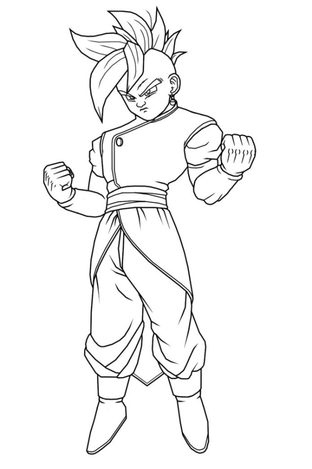640x960 Drawings Of Dragon Ball Z Characters Many Interesting Cliparts