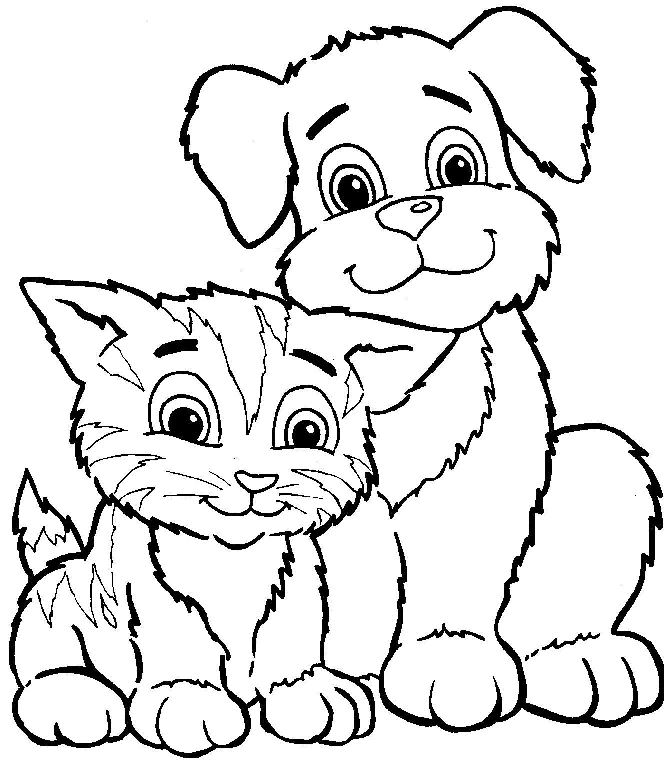 1328x1530 Dog Coloring Pages Printable