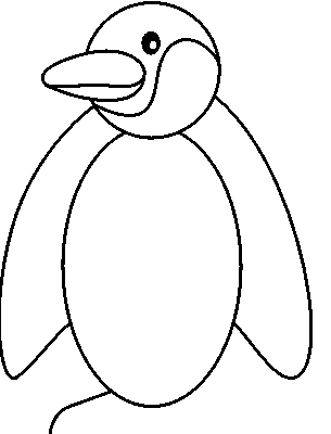 305x400 How To Draw A Penguin For Kids, Learn Step By Step Penguin Drawing