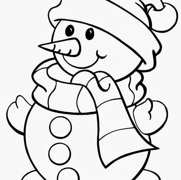 601x600 Simple Drawing For Kid Kids Coloring Page