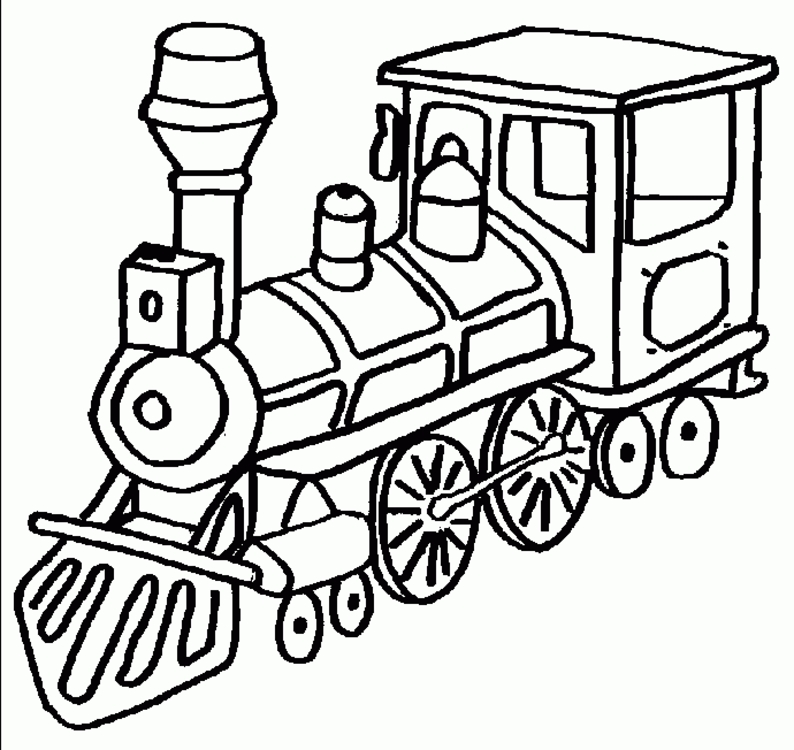 794x750 Free Train Coloring Pages Printable Printable