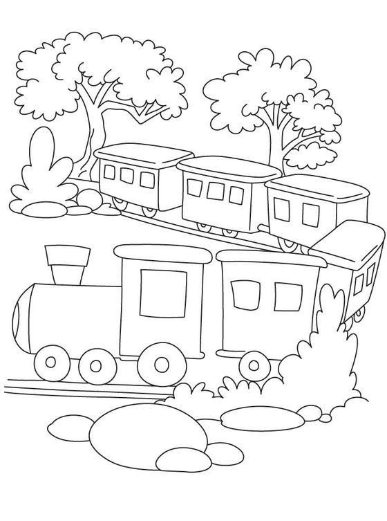 560x753 Top 26 Free Printable Train Coloring Pages Online Imagination