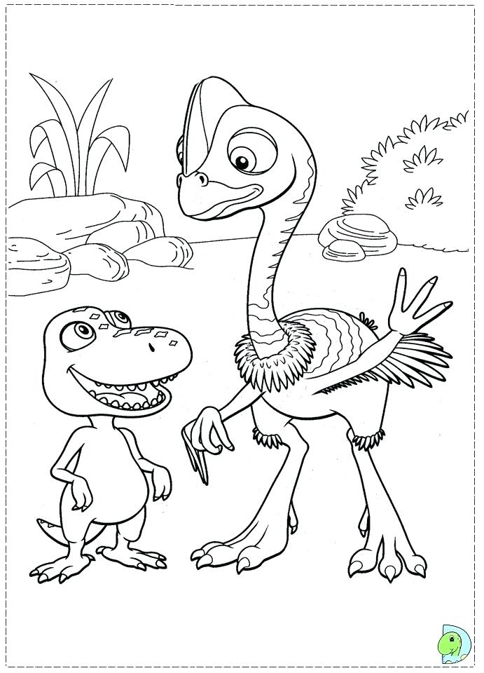 691x960 Trains Coloring Pages Dinosaur Train Pages Coloring For Kids