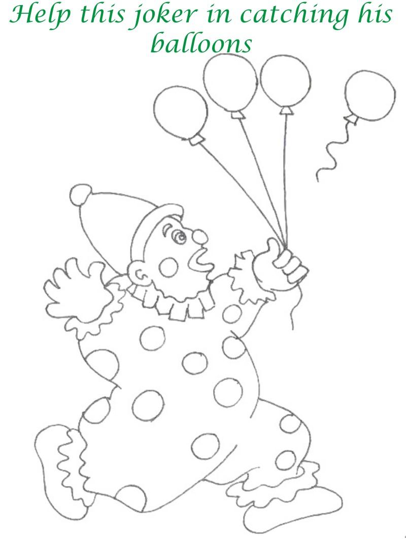 800x1061 Circus Printable Coloring Page For Kids 11