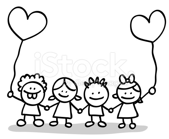 556x459 Kids Holding Hands Clipart Black And White Letters Example
