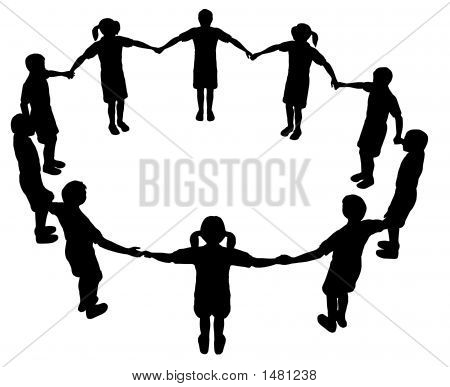 450x387 Children Circle 2 Image Amp Photo Bigstock