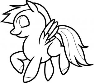 302x265 How To Draw How To Draw Pegasus For Kids