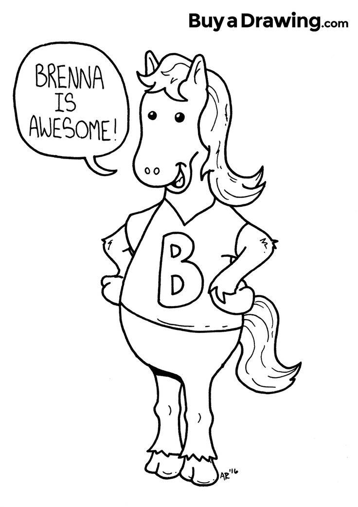 736x1042 The Best Horse Cartoon Drawing Ideas On Easy