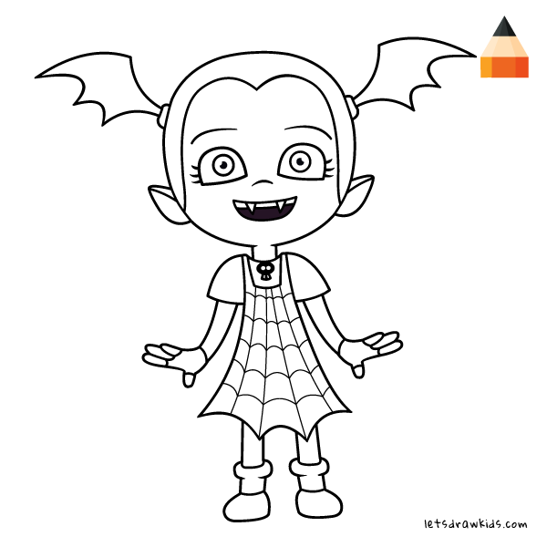 600x600 How To Draw Vampirina