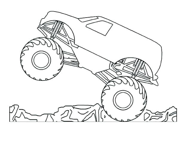 612x473 Monster Truck Coloring Book Pages And Monster Trucks Coloring