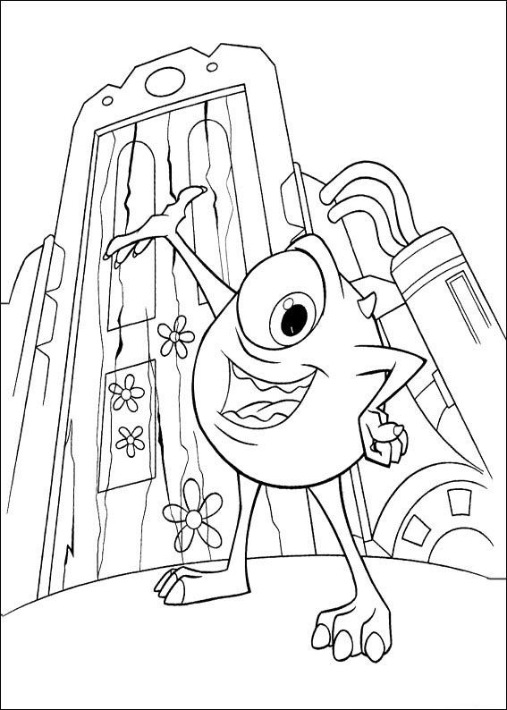 567x794 48 Best Monsters Inc Images On Coloring Books, Disney