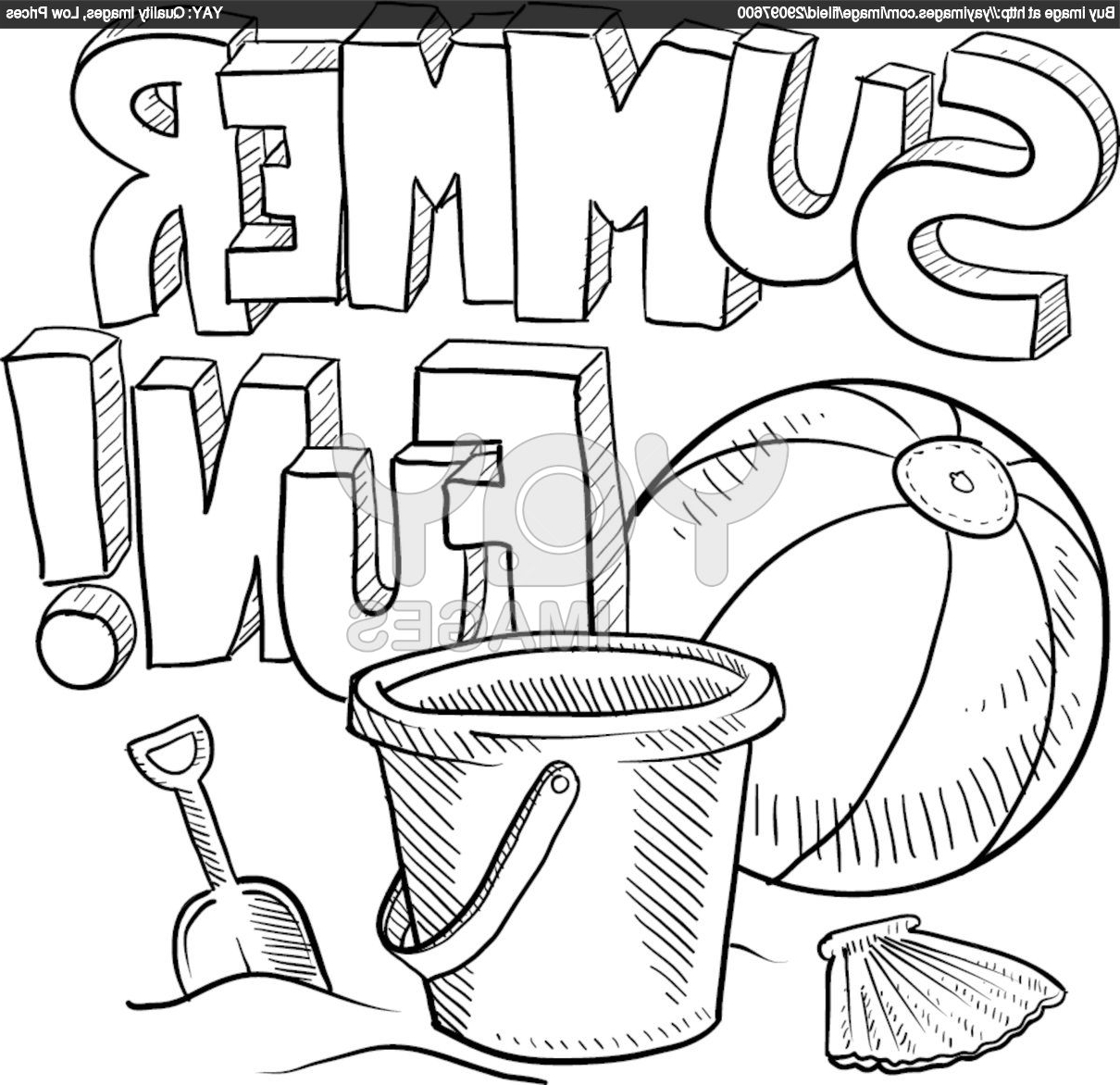 1210x1172 Summer Nature Drawing S Kids Natural Sceneries Drawings